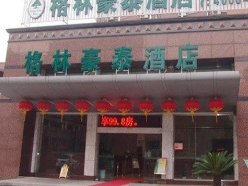 Greentree Inn Jiangsu Wuxi Luoshe Business Hotel Wuxi (Jiangsu) Exterior foto